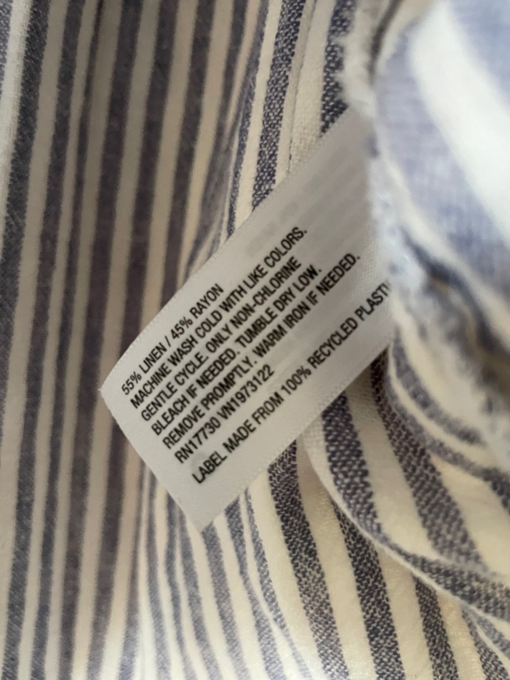 Universal Thread|Striped Button Down Shirt|Large|… - image 5